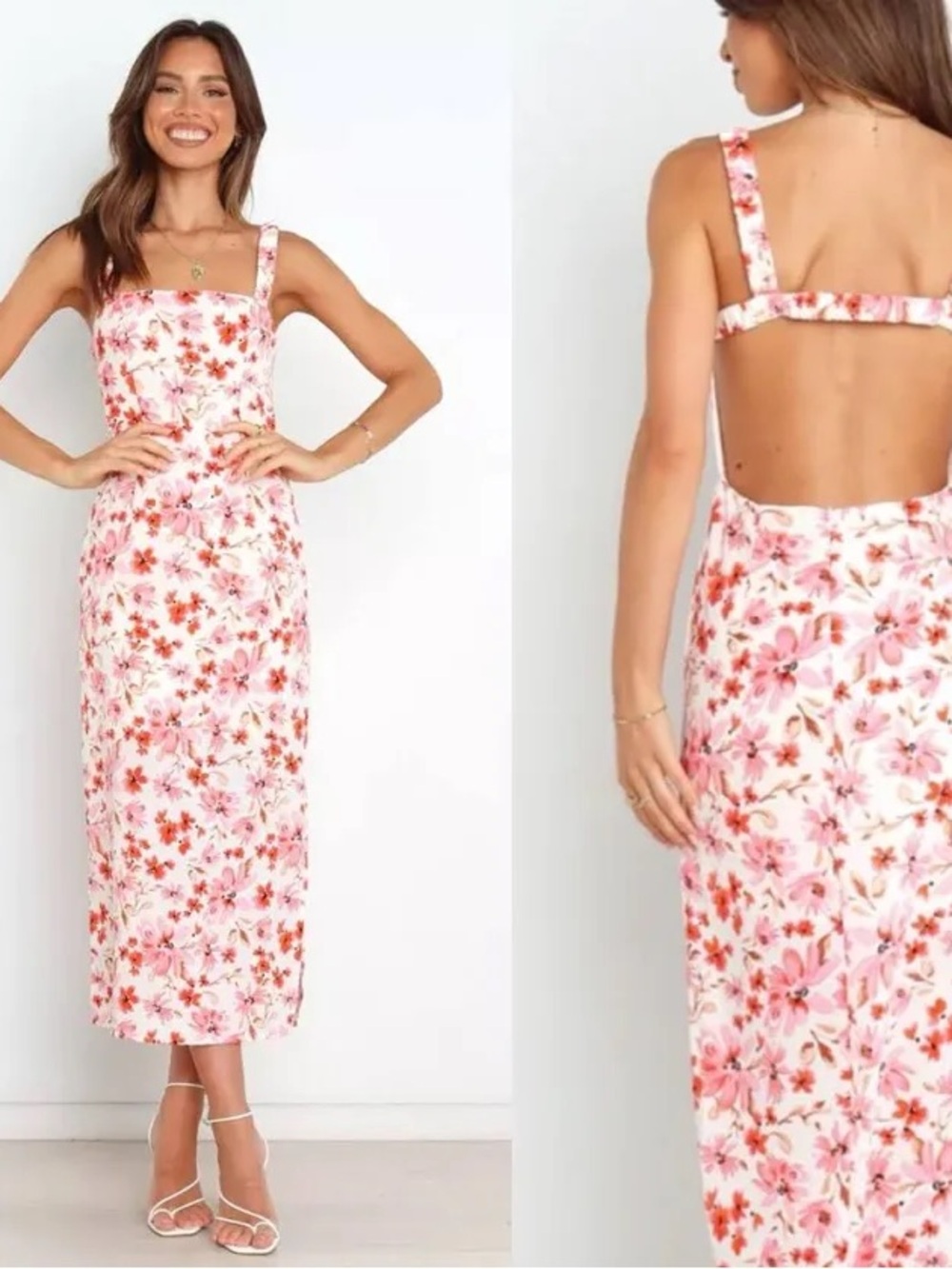 Petal and Pup- Harley Pink Floral Dress Size 4 - Picture 2 of 2